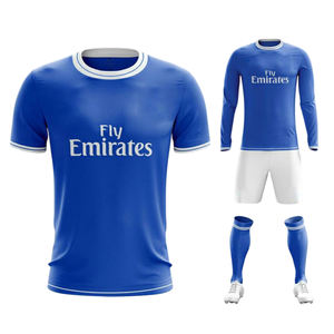 Tenue de football personnalisée de haute qualité, maillots de football respirants et anti-transpiration, ensemble de maillots de football - Product Image 2