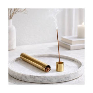 Leading Supplier Selling Spring Summer Fall Gold Finish Durable Aromatherapy Handmade Eco-friendly Customizable Burner Stick - Product Image 1