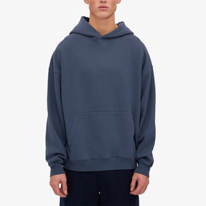 Winter Embroidered <b>Pullover</b> Hoodie Different Colors Pockets 100% Cotton Eco-Friendly Breathable Highly Recommended - Product Image 1