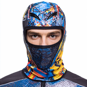 Balaclava personnalisée par sublimation - Respirante, imperméable, 100% polyester, pour le cyclisme, le ski et la moto en extérieur - Product Image 5