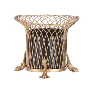 Jarrón de Flores Costero de Hierro Moderno y Minimalista, Centro de Mesa, Decoración de Hogar de Lujo Hecha a Mano y Ecológica - Product Image 6