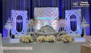 Decoración Moderna para Escenario de Ceremonia de Anillos, Escenario Moderno de Tendencia para Eventos de Boda, Decoración de Escenario de Ceremonia Roka Asequible, EE. UU. - Product Image 2