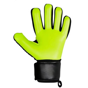 Daizen Star Football Goalkeeper <b>Gloves</b> Green <b>Black</b> <b>Latex</b> Material Full Finger Non Slip Breathable Waterproof Adjustable Hook - Product Image 3