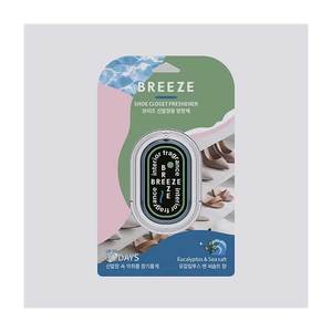 Desodorante para Zapatos BREEZE con Eucalipto y Sal Marina, Ambientador para Armario de Zapatos - Product Image 1