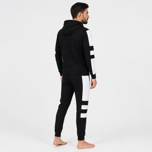 Survêtement léger à capuche personnalisé avec logo pour homme, combinaison vierge pour la course et le jogging, vêtements de sport, ensembles de survêtements - Product Image 6