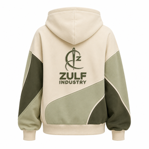 Sweat-shirt à capuche surdimensionné en polaire respirant pour femme, avec blocs de couleur, service OEM ODM - Product Image 2