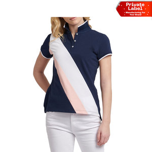 Private Label Women <b>Polo</b> T-<b>Shirts</b> Custom Packaging Wholesale Supplier Tailor-Made <b>Ladies</b> <b>Polo</b> T-<b>Shirts</b> Custom Stitching & Brand - Product Image 1