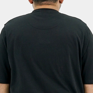 Camiseta Blanca Personalizable para Hombre, Talla Grande, con Estampado Digital, Diseño Liso en Blanco y Negro - Product Image 6