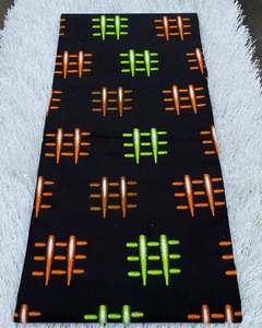 Tela Africana Personalizada con Estampado de Cera y Algodón Ankara, Diseño Tradicional Vibrante, Mercado del Congo - Product Image 6