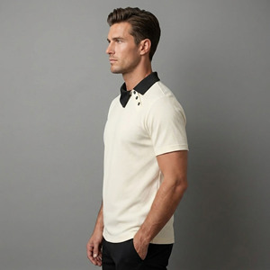 OEM/ODM 100% Cotton Knitted <b>Men's</b> Shirts Custom Embroidered Logo Breathable High Quality Solid Color Short Sleeve <b>man</b> <b>polo</b> shirt - Product Image 6