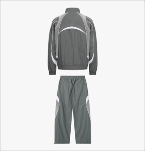 Conjunto de Chándal Casual con Capucha para Hombre, Tallas Grandes, Chaqueta Deportiva y Pantalones Deportivos con Cierre de Cremallera - Product Image 6
