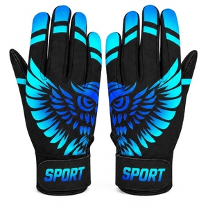 Guantes de Bateo de Béisbol de Cuero con Logotipo Personalizado al por Mayor, Novedad 2026, Diseño Transpirable de Búho, Antideslizantes, para Adultos - Product Image 2