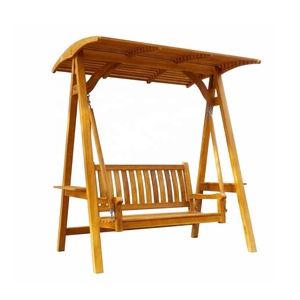 Banc balançoire en teck massif, mobilier de jardin, Bali Jepara Indonésie, produit d'exportation, directement de l'usine, mobilier d'extérieur - Product Image 1
