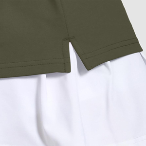 Professional Women's Corporate Office Wear for Shirts-Knitted Breathable 100% Cotton Short Sleeve Uniform T-Shirts - Product Image 5
