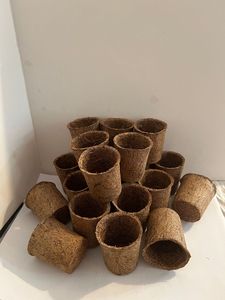 Natural Coconut Coir Plant Pot Biodegradable Nursery Growing <b>Container</b> - Product Image 4