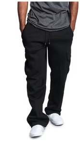 Pantalones Cargo Tácticos para Hombre, Pantalones de Senderismo para Exteriores, Ropa de Trabajo Utilitaria, Corte Holgado con Múltiples Bolsillos - Product Image 3