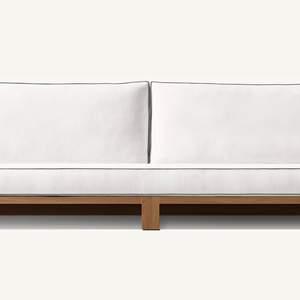 Chairs for the living room with soft and supple foam with a durable teak wood frame with a <b>seating</b> capacity for two people - Product Image 2
