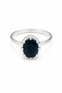 แหวนบลูแซฟไฟร์เงินแท้ 925 รุ่น KLSR12550 - Product Image 1