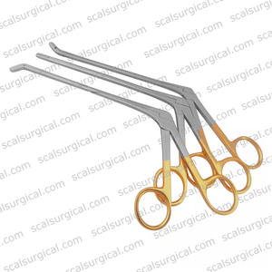 Pinza Quirúrgica Pituitaria con Mordazas en Forma de Copa, Mango Anillado Bañado en Oro, Acero Inoxidable de Grado Quirúrgico - Product Image 5
