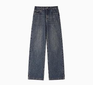Jeans déchirés à jambe droite pour hommes, pantalon en coton confortable, coupe slim, mode streetwear, tenue de tous les jours, pour l'hiver et les soirées - Product Image 3