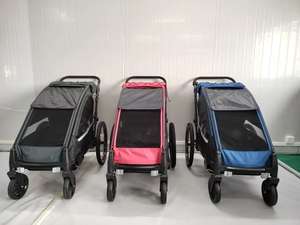 รถพ่วงจักรยานอลูมิเนียมอัลลอยด์ลายสัตว์ พร้อมระบบกันสะเทือนอิสระ รับน้ำหนักได้ 35 กก. สำหรับการผจญภัยสองล้อสุดเร้าใจ - Product Image 4