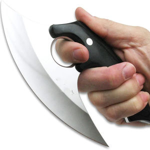 Cuchillo para Rebanar Ullu Burraq, Hecho a Mano con Acero D2, Mango de Madera, Ambidiestro, Ecológico, Apto para Lavavajillas, Cortador de Pizza - Product Image 3