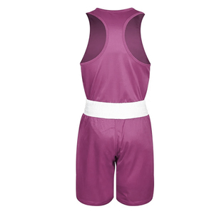 Servicio OEM, Uniforme de Boxeo Hecho de Poliéster, Ligero, de Color Sólido, Conjunto de Uniformes de Boxeo para Venta en Línea - Product Image 3