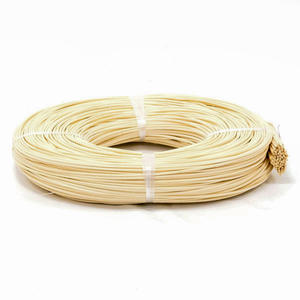 Material de ratán premium en rollo plano ovalado, el más vendido entre los materiales naturales para artesanía. - Product Image 4