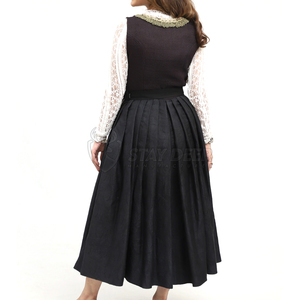 Auténtico Vestido Dirndl Bávaro para el Oktoberfest, Traje Tradicional para Mujer - Product Image 6