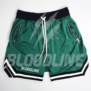 Shorts Bermuda en PU pour Homme BLOODLINE, Taille Mi-Haute, Fermeture Élastique, Motif Camouflage, Décontracté, Respirant, Short de Sport - Product Image 6