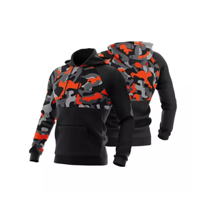 High Quality 100% Cotton Padded Protective Thermal Winter Motorcycle Biker Hoodie Breathable Windproof Eco-Friendly <b>Road</b> Men's - Product Image 3