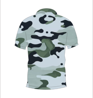 Chemise hawaïenne à manches courtes respirante à motif floral personnalisé pour homme, pour la chasse en plein air, les vêtements de travail tactiques
