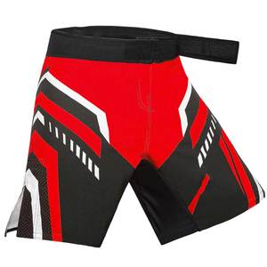 กางเกง MMA แห้งเร็ว ระบายอากาศได้ดี ยืดหยุ่นสูง สำหรับการต่อสู้ระดับมืออาชีพและการฝึกซ้อมแบบ Grappling  แบบสั่งทำพิเศษด้วยเทคนิค Sublimation - Product Image 4