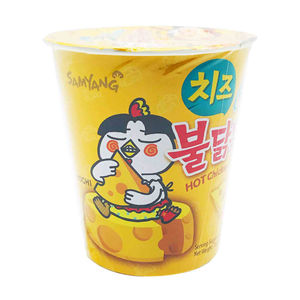 Paquetes múltiples de fideos instantáneos Samyang Buldak sabor pollo picante y queso para mayoristas de supermercados y distribución - Product Image 3