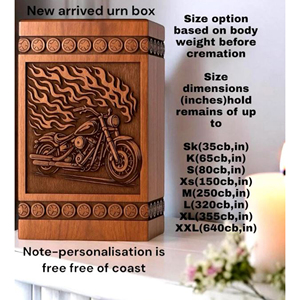 Custom Engraved Wooden Resin Urn <b>Box</b>: Pet/Human <b>Memorial</b> <b>Keepsake</b> urn <b>Memorial</b> <b>Keepsake</b> by AYAANS - Product Image 4