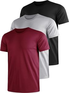 Camiseta de Poliéster de Secado Rápido, Absorbente de Humedad, Ropa Deportiva Ligera, Top para Fitness, Lista para Sublimación, Ropa Atlética Lisa - Product Image 2