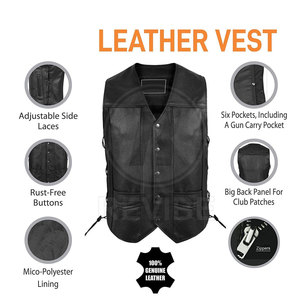 Chaleco de Lana de la Mejor Calidad, Suministro de Fábrica, Elegante, de Alta Calidad, Ropa Casual de Invierno, Cómoda para Hombre - Product Image 4