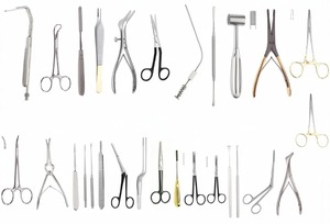 ชุดเครื่องมือผ่าตัดเสริมจมูก 46 ชิ้น ของ Azicon ทำจากสแตนเลสสตีล สำหรับศัลยกรรมพลาสติก ประกอบด้วยอุปกรณ์ตัดกระดูก ที่ถ่างเปิดโพรงจมูก และเครื่องมือขูด - Product Image 3