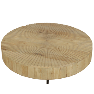 Artisans Art AA-1118 Modern Extendable Nesting Wooden <b>Coffee</b> <b>Table</b> Set Natural Finish Handcrafted Farmhouse Design Living Room - Product Image 4