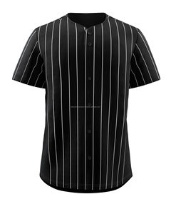 Maillots de baseball et de softball à manches courtes personnalisés de haute qualité Nouveaux vêtements de sport décontractés imprimés Services de vente en gros OEM disponibles - Product Image 1