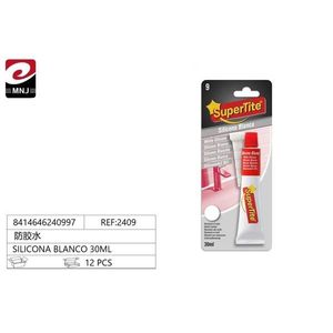 Adesivo Siliconico Bianco Impermeabile Premium 30ml, Materiali per Impermeabilizzazione - Product Image 1