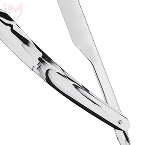 Professional Single Blade Stainless Steel Straight <b>Razor</b> For <b>Men</b> Barber Shop Use Open Cut Throat Safety Design - Product Image 3
