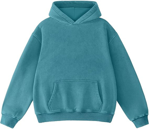Sweat à capuche oversize délavé pour femme – Personnalisé, respirant et tendance – Vente en gros à prix abordable - Product Image 5