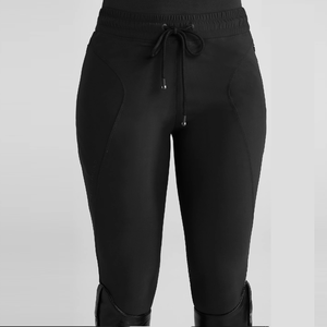 High Quality 4-way Stretch Horse Riding Breeches Leggings Tights <b>Equestrian</b> Wear Pants on Technical Fabric with Soft Feel - Product Image 2