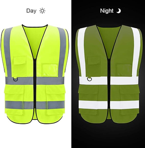 High Visibility Breathable Quick Dry <b>Waterproof</b> Safety Vest <b>Work</b> Coverall Reflective Workwear Industrial Protection | OEM - Product Image 1