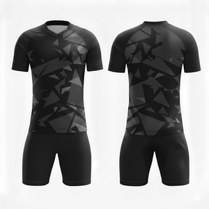 Conjunto de Uniforme de Fútbol Sublimado con Logotipo Personalizado, Uniformes de Entrenamiento de Secado Rápido, Equipación de Club, Estilo Retro, Corte 100% Automatizado - Product Image 2