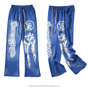 OEM Factory Supply Men Custom Logo Screen Print Cargo <b>Trousers</b> Quick Dry Outdoor Hiking <b>Work</b> Pants 100% Polyester <b>Waterproof</b> - Product Image 1