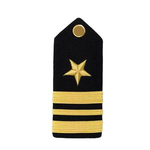 Épaulettes personnalisées pour uniformes avec insigne de grade brodé et fixation par crochet, épaulettes pour tenues de cérémonie - Product Image 2