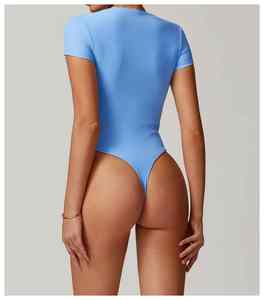 ชุดบอดี้สูทแบบเต็มตัวรัดรูปทรงสกินนี่ คอเหลี่ยม ระบายอากาศได้ดี น้ำหนักเบา สำหรับผู้หญิง ขายส่ง - Product Image 6