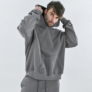 Sudadera con capucha para hombre, estilo casual y urbano, con bolsillo, transpirable, en oferta. - Product Image 2